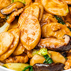 Stir Fried Shanghai Rice Cakes