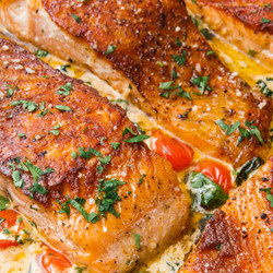 Tuscan Butter Salmon