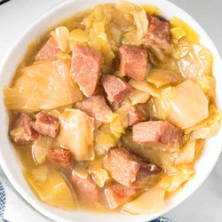 Crock Pot Ham And Cabbage
