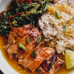 Brothy Ginger Chicken And Rice
