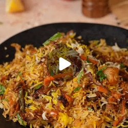 Hyderabadi Vegetable Biryani