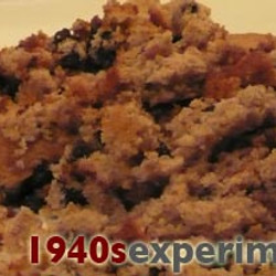 Eggless Sponge Gone Wrong - The 1940's Experiment