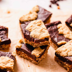 Oatmeal Fudge Bars