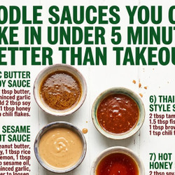 9 Noodle Sauce Recipes