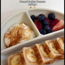 Peanut Butter Banana Roll-ups