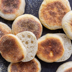 Sourdough Discard English Muffins
