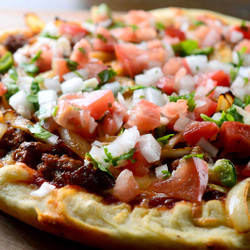 Chorizo Taco Pizza