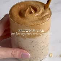Brown Sugar Shaken Espresso Overnight Oats