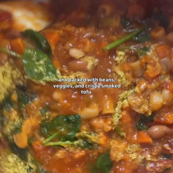 Smoky Tofu Pasta E Fagioli