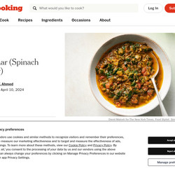 Cagaar (spinach Stew)
