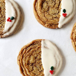 Pan-banging Ginger Molasses Cookies
