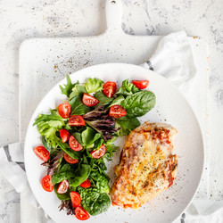 4-ingredient Chicken Parmesan