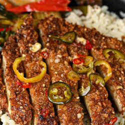 Crispy Spicy Tofu Schnitzel
