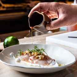 Gert Pretorius’s Kingfish Crudo