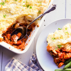 Low Fodmap Vegan Shepherd's Pie