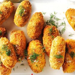 Salmon And White Bean Croquettes Recipe