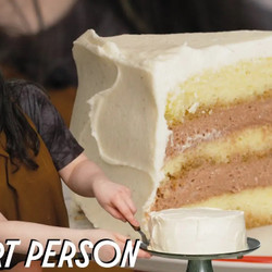 Vinny's Tiramisu-inspired Wedding Cake