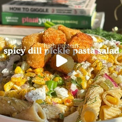 Spicy Dill Pickle Pasta Salad
