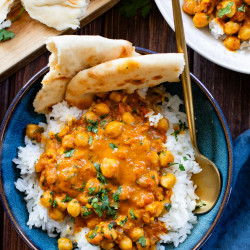 Coconut Curry Chickpeas