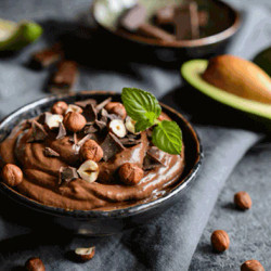 Date Avocado Chocolate Mousse