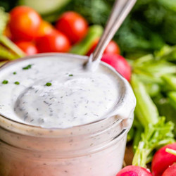 Scratch made Buttermilk Ranch Dressing