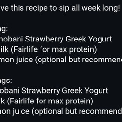 Yogurt Smoothie
