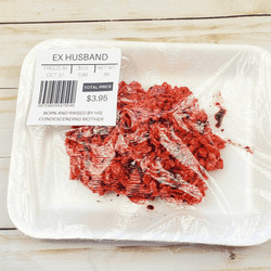 Red Velvet Raw Meat Rice Krispie Treats For Halloween