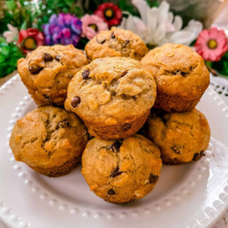 Gluten-free &amp; Dairy-free Mini Banana Muffins