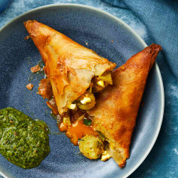 Tunisian Brik Breakfast Pastry