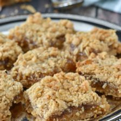 Oatmeal Fig Jam Squares from Mother Thyme website