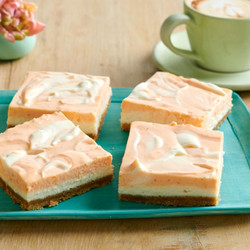 No-bake Orange-vanilla Cheesecake Bars