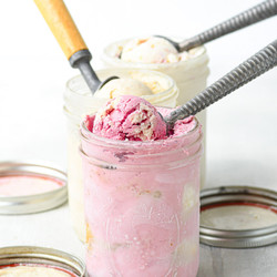 1 Pint Mason Jar Ice Cream