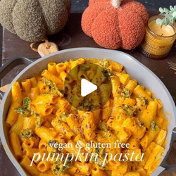 Pumpkin Pasta- Gluten Free + Vegan