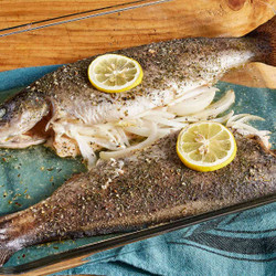 Baked Fresh Rainbow Trout