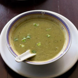 Spring Onion Soup | Green Onion Soup | Scallion Soup