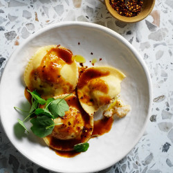 Al Dente’s Prawn Ravioli