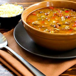 Slow Cooker Ground Turkey Soup