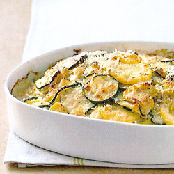 Zucchini and Yellow Squash Gratin