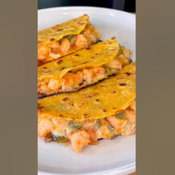 Shrimp Tacos - Cheesy, Buttery