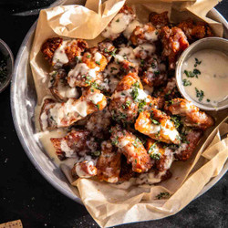 Baked Garlic Parmesan Boneless Wings