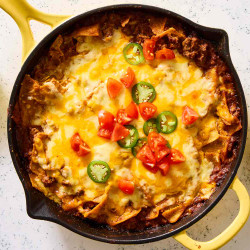 The 4-ingredient Enchilada Skillet I Make Every Week
