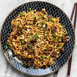 Pork And Cashew Dragon Noodles