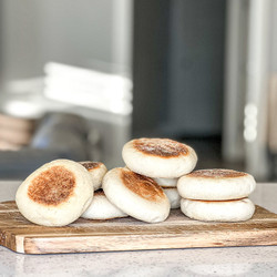 Easy Sourdough English Muffins Using Your Discard