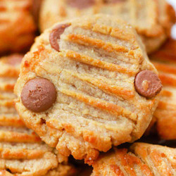 Air Fryer Peanut Butter Cookies