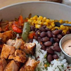 Copycat Chipotle Chicken Burrito Bowls