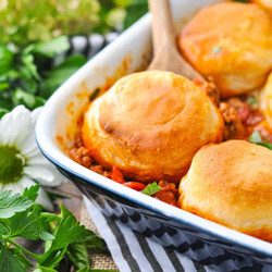 Easy Pizza Pot Pie