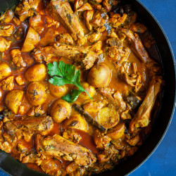Authentic Indian Gujarati Chicken Curry