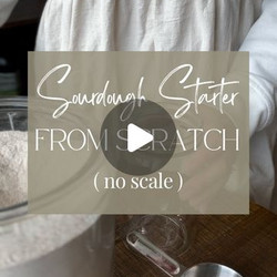 Sourdough Starter From Scratch