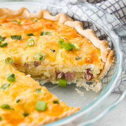 Ham And Cheese Quiche