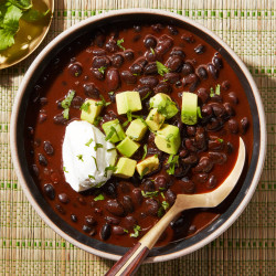Caldo De Frijoles Negros